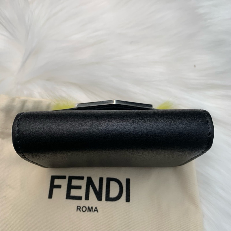 99新 fendi芬迪 錢包 附件 防塵袋 尺寸:10×8×3cm-4