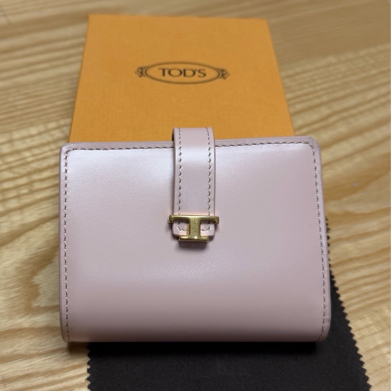 Tod’s 粉紅短夾-0