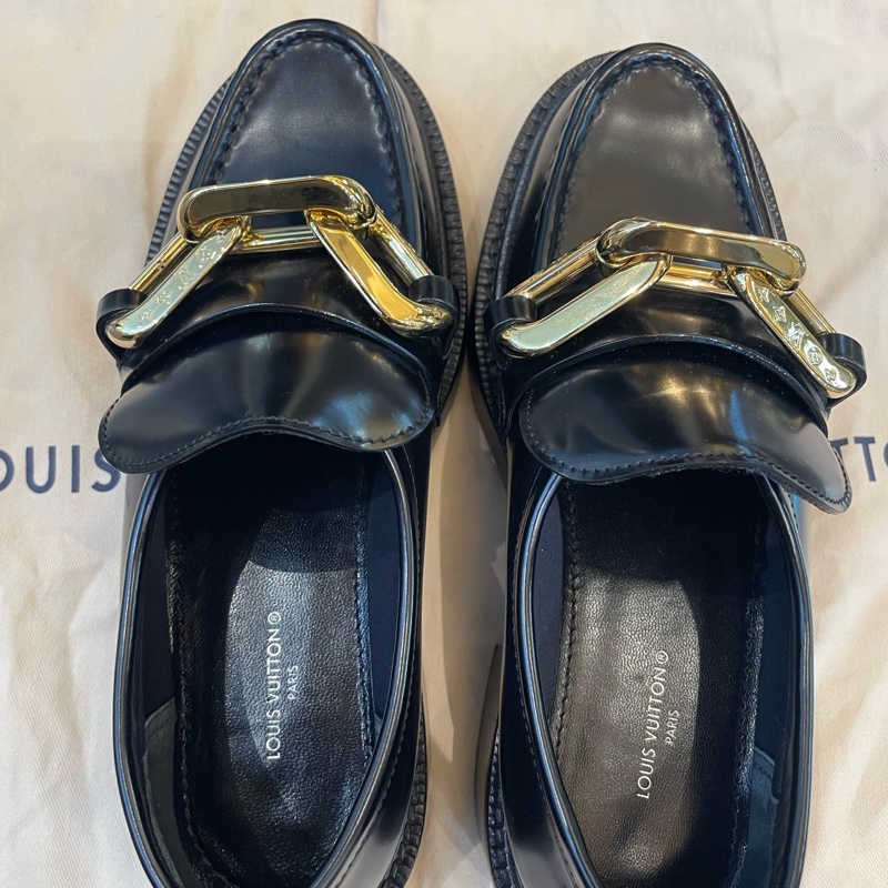 98新路易威登/Louis Vuitton 小皮鞋 尺碼 37半碼 附件:塵袋-2