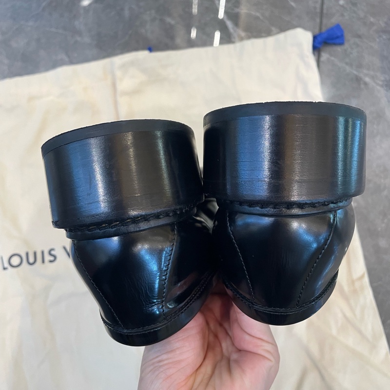 98新路易威登/Louis Vuitton 小皮鞋 尺碼 37半碼 附件:塵袋-4
