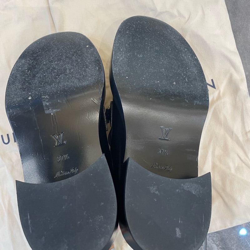 98新路易威登/Louis Vuitton 小皮鞋 尺碼 37半碼 附件:塵袋-6