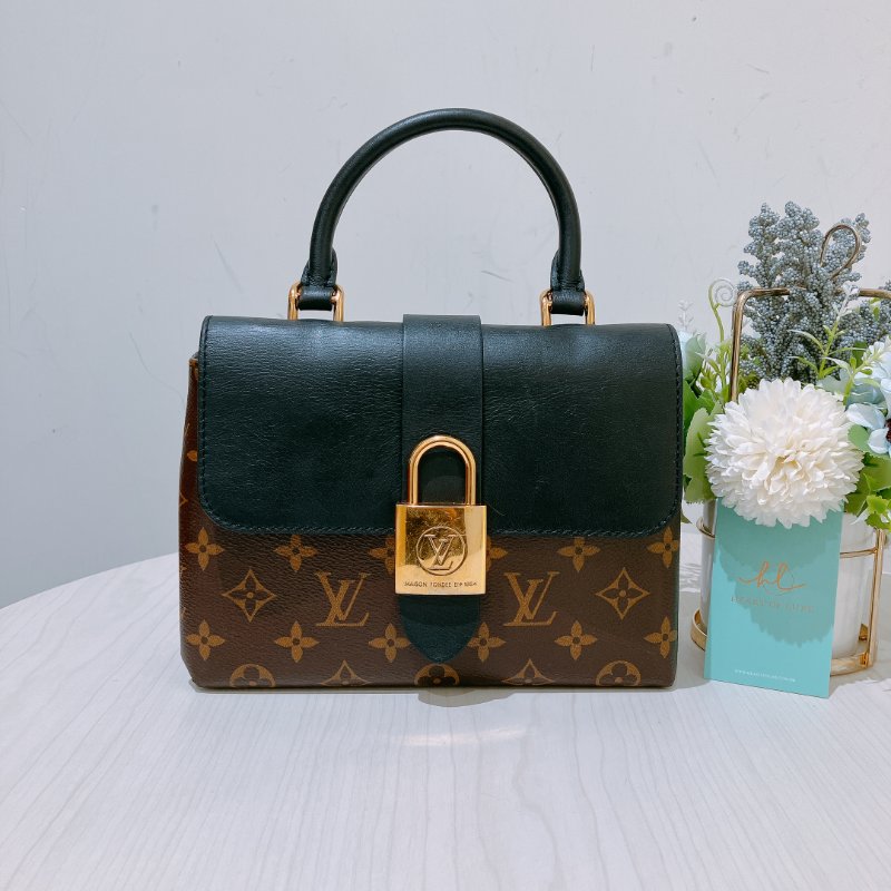 TK1961 Louis Vuitton 路易威登小號鎖頭肩帶包包 Locky BB Bag-0