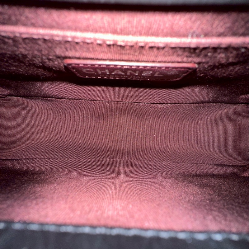 #CHANEL#香奈兒黑銀leboy25穿皮鏈滾邊限定款 🍓🍓-22