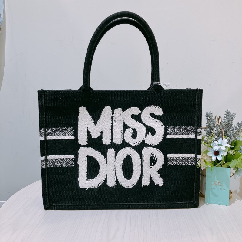 TK1963 Christian Dior 迪奧中號手拿包包Miss Dior Canvas Book Tote Medium-2