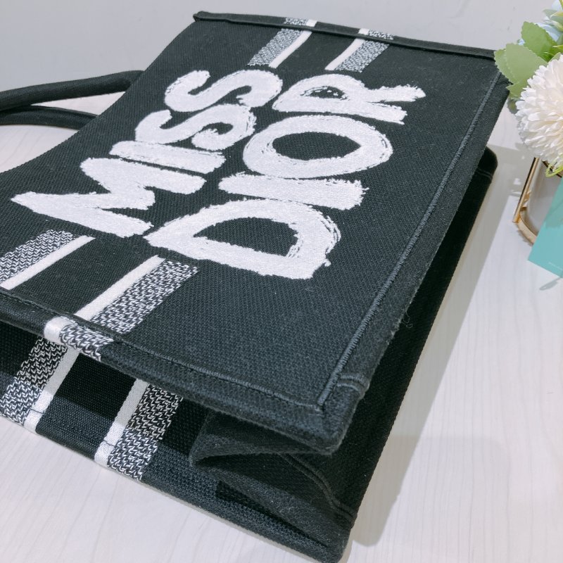 TK1963 Christian Dior 迪奧中號手拿包包Miss Dior Canvas Book Tote Medium-9
