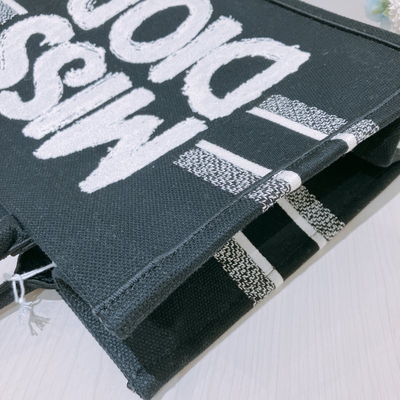 TK1963 Christian Dior 迪奧中號手拿包包Miss Dior Canvas Book Tote Medium-12