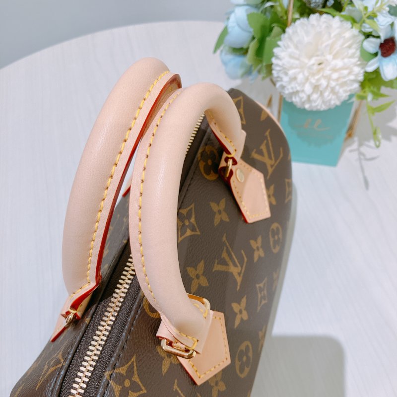 TK1964 Louis Vuitton 路易威登小號經典花紋兩用包包 Speedy 20 Monogram Canvas Brown-18