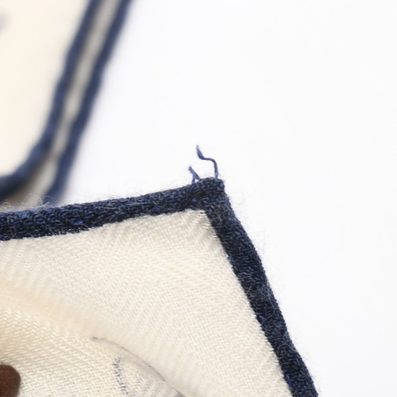 愛馬仕 Carre 140 Grand Tralala 絲巾披肩，真絲羊絨材質，黃色，二手-4