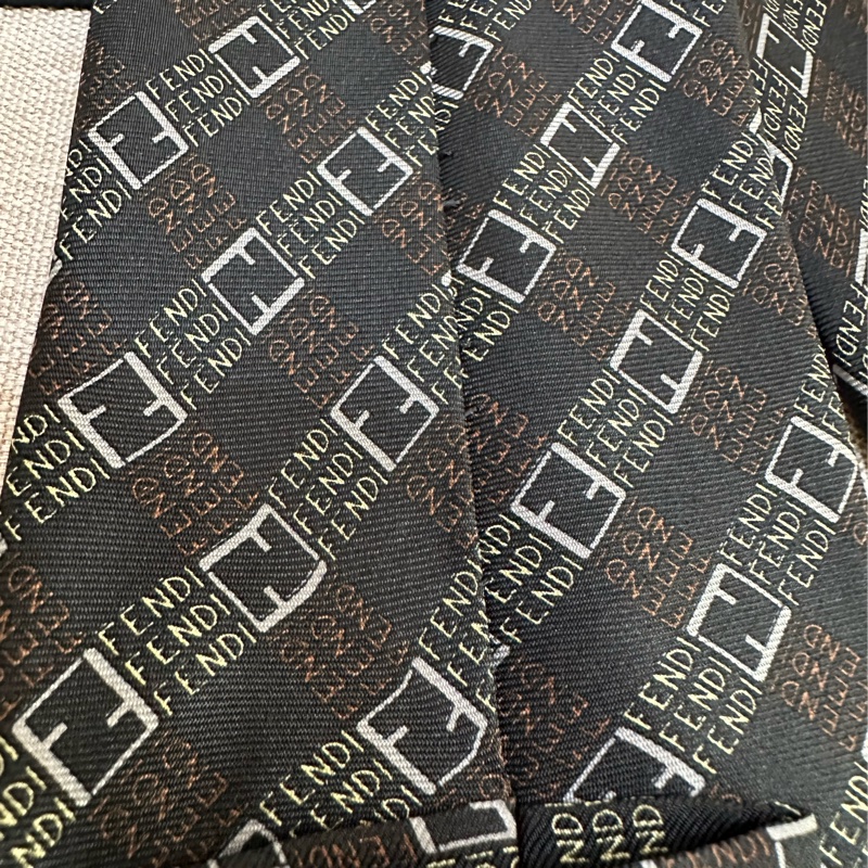 FENDI 滿版領帶-7