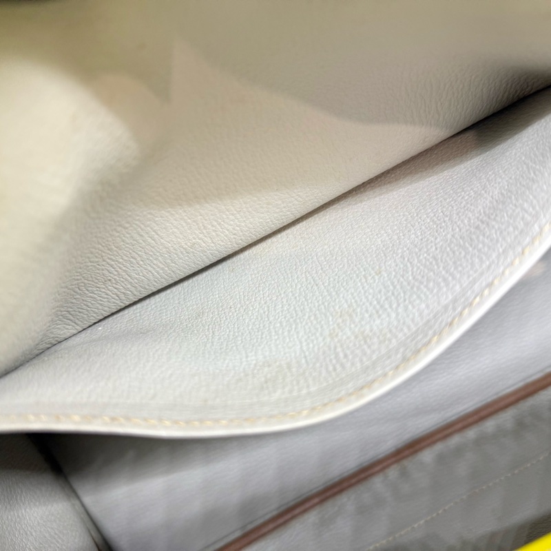 HERMES💛萊姆黃銀釦EPSOM皮BIRKIN30-15