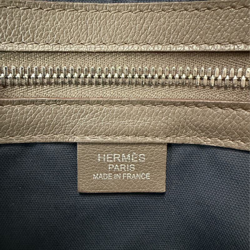 愛馬仕 Hermès cityslide 錫器灰銀釦 肩背包/ 斜背包-15