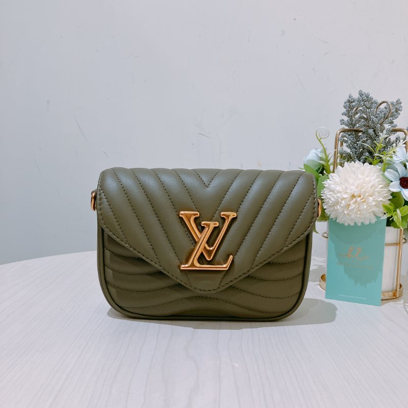 TK1965 Louis Vuitton 路易威登四合一翻蓋式多用途包包 New Wave Multi Pochette-0