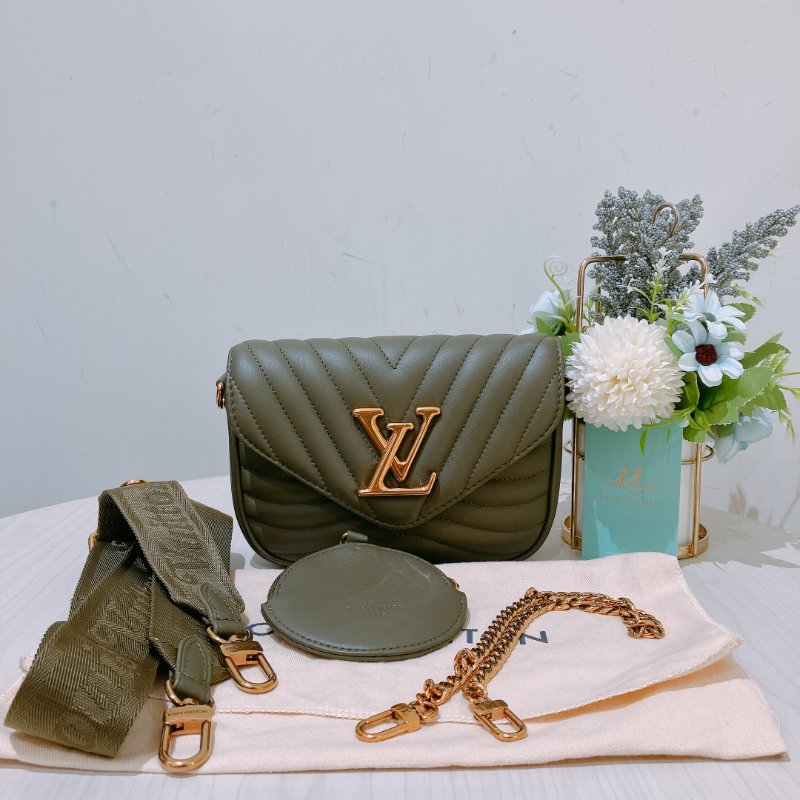 TK1965 Louis Vuitton 路易威登四合一翻蓋式多用途包包 New Wave Multi Pochette-34