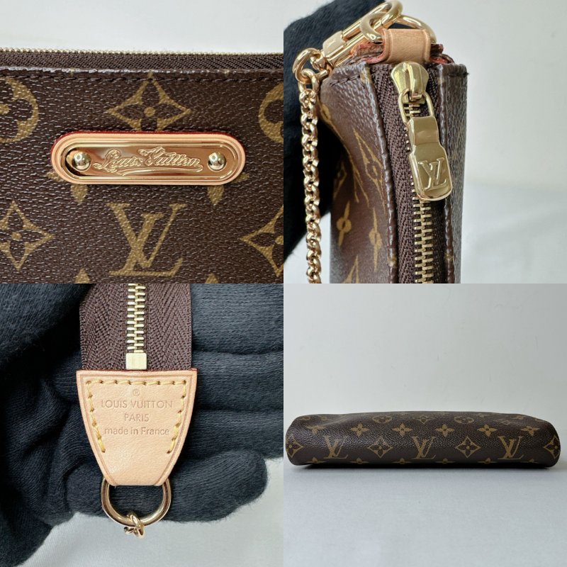 LV Pochette Eva老花鏈帶包-8