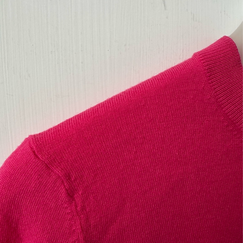 MCQ桃粉針織長袖上衣xs號-3