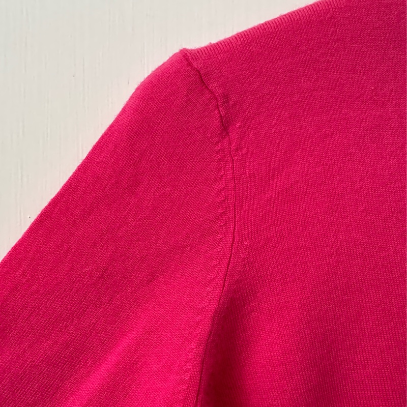 MCQ桃粉針織長袖上衣xs號-5