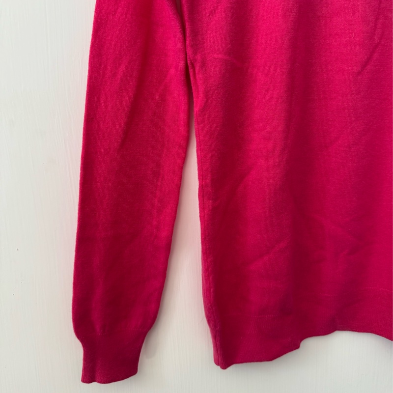 MCQ桃粉針織長袖上衣xs號-7