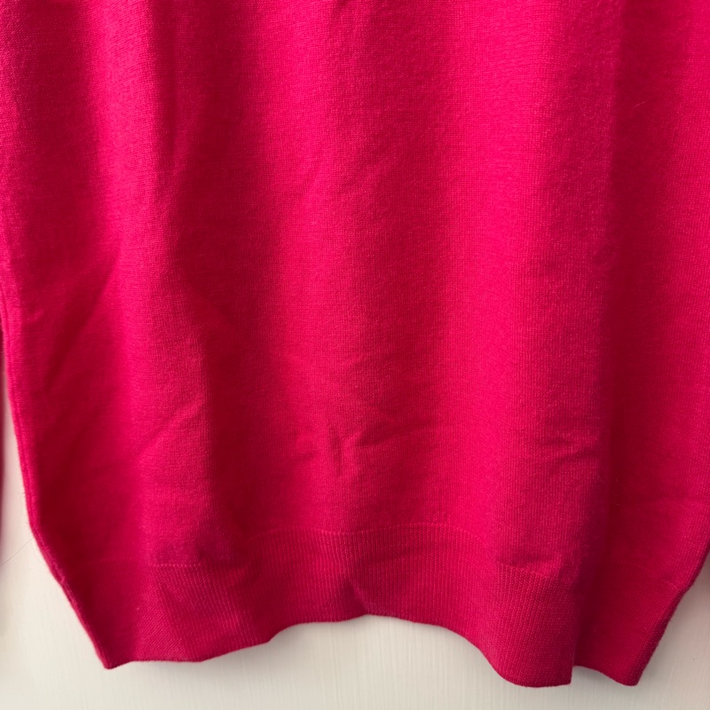 MCQ桃粉針織長袖上衣xs號-9