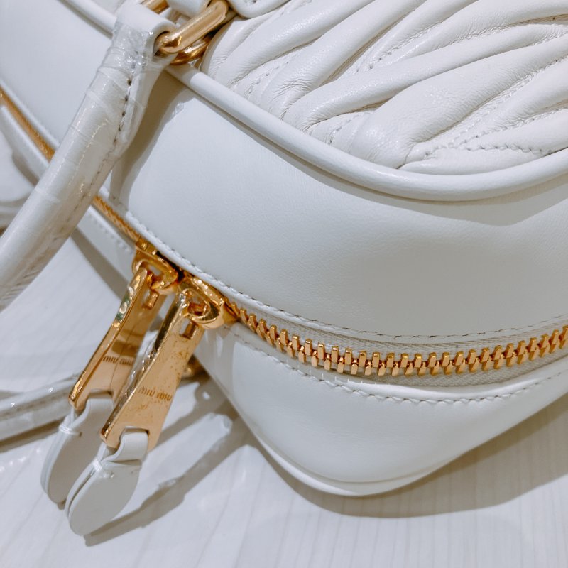 TK1966 Miu Miu 經典皮紋兩用包包 Arcadie Matelassé Nappa Regular Leather Bag-9