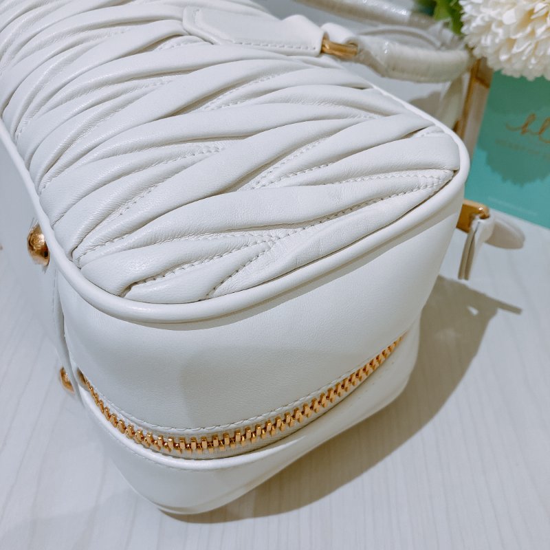 TK1966 Miu Miu 經典皮紋兩用包包 Arcadie Matelassé Nappa Regular Leather Bag-11