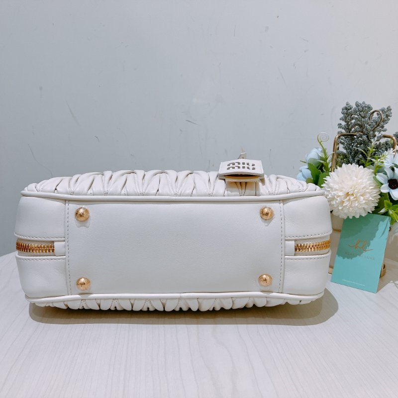 TK1966 Miu Miu 經典皮紋兩用包包 Arcadie Matelassé Nappa Regular Leather Bag-29