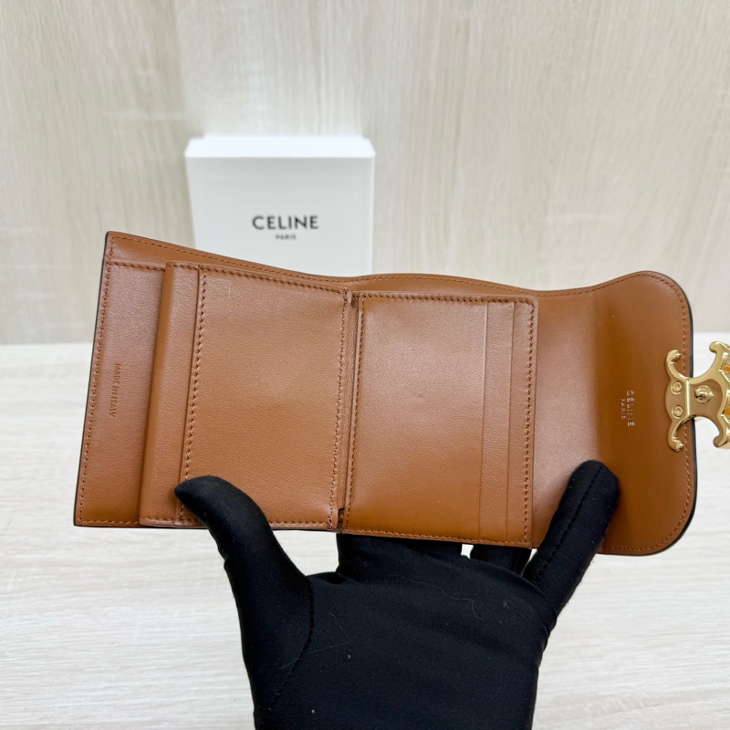 CELINE原花凱旋門短夾10D782CQH-8