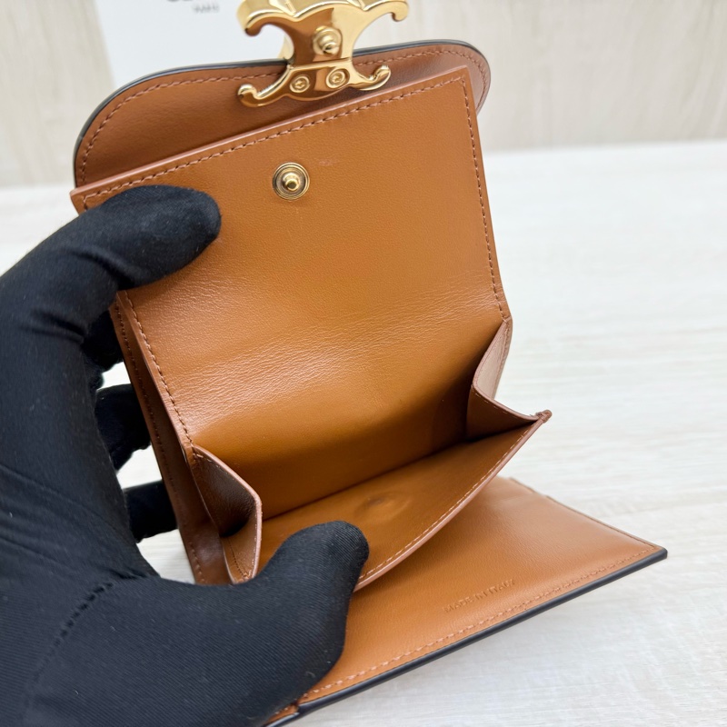 CELINE原花凱旋門短夾10D782CQH-11