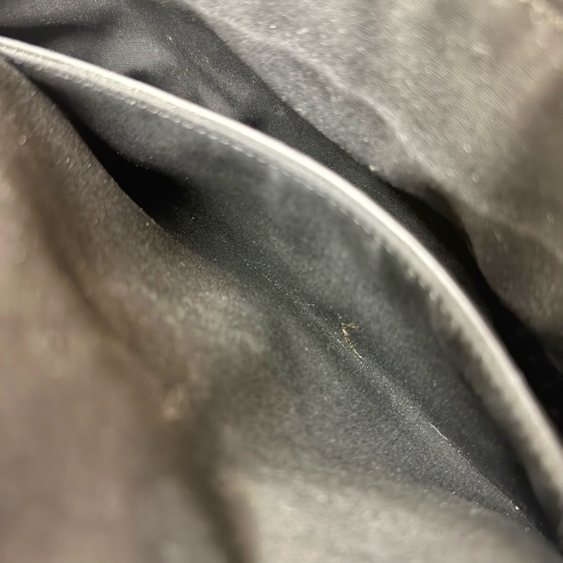 DIOR男款✨黑灰緹花小牛皮胸背腰包-20