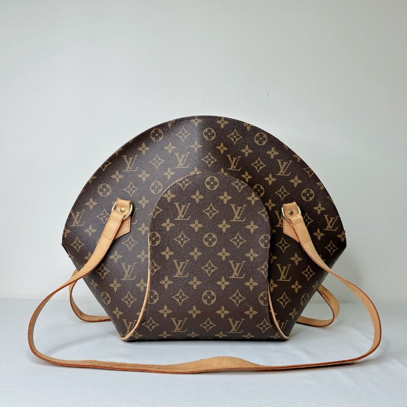 LV Ellipse大號老花貝殼包-1