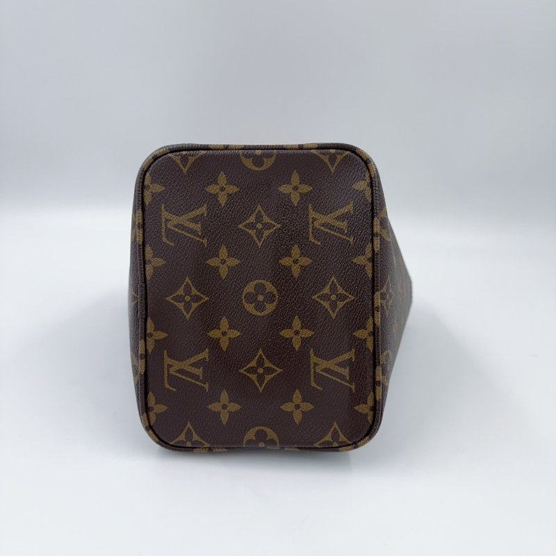 LV原花金釦All In BB手提斜背包M12925-7