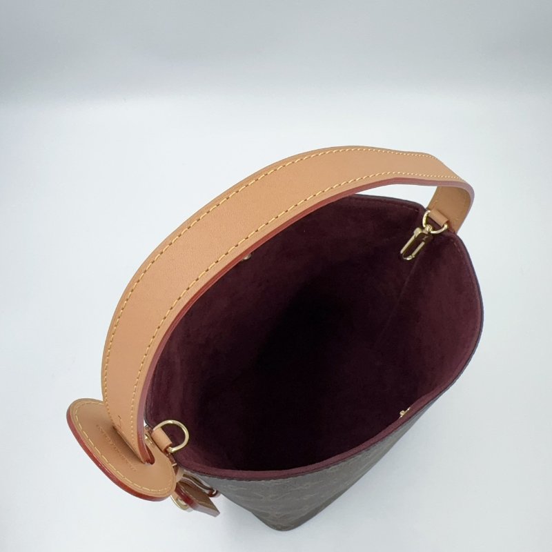 LV原花金釦All In BB手提斜背包M12925-9