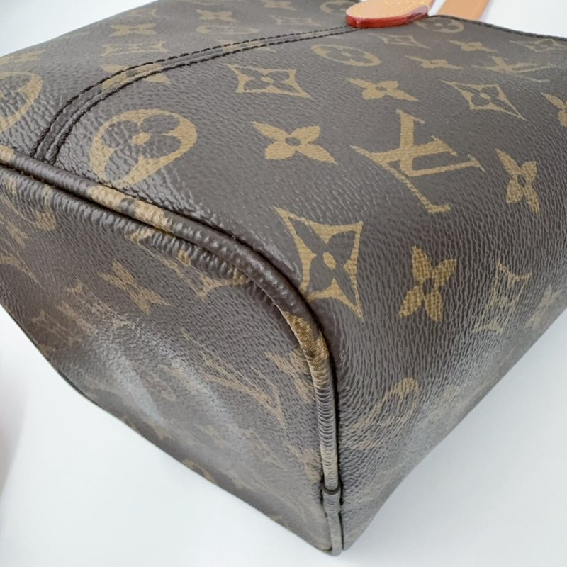 LV原花金釦All In BB手提斜背包M12925-14