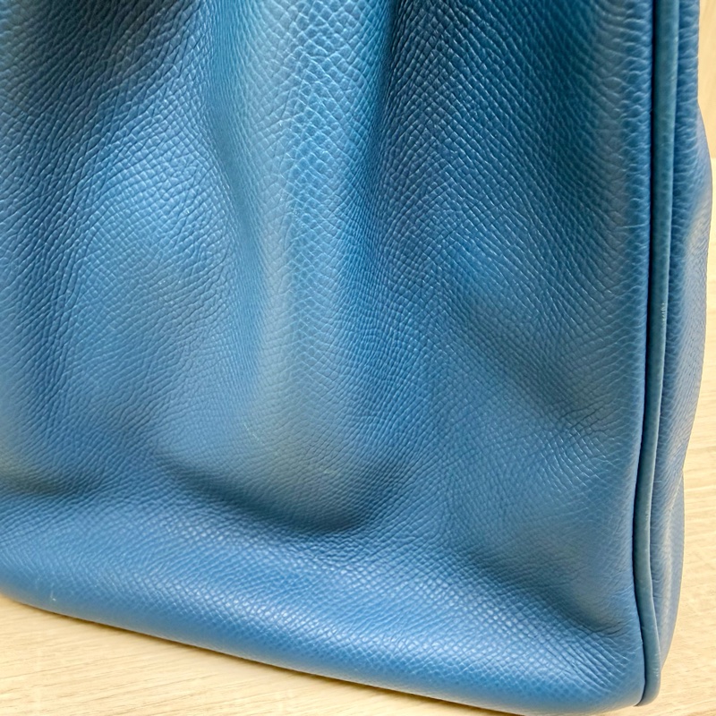 HERMES 💙B3坦桑尼亞藍EPSOM皮Birkin35cm-13