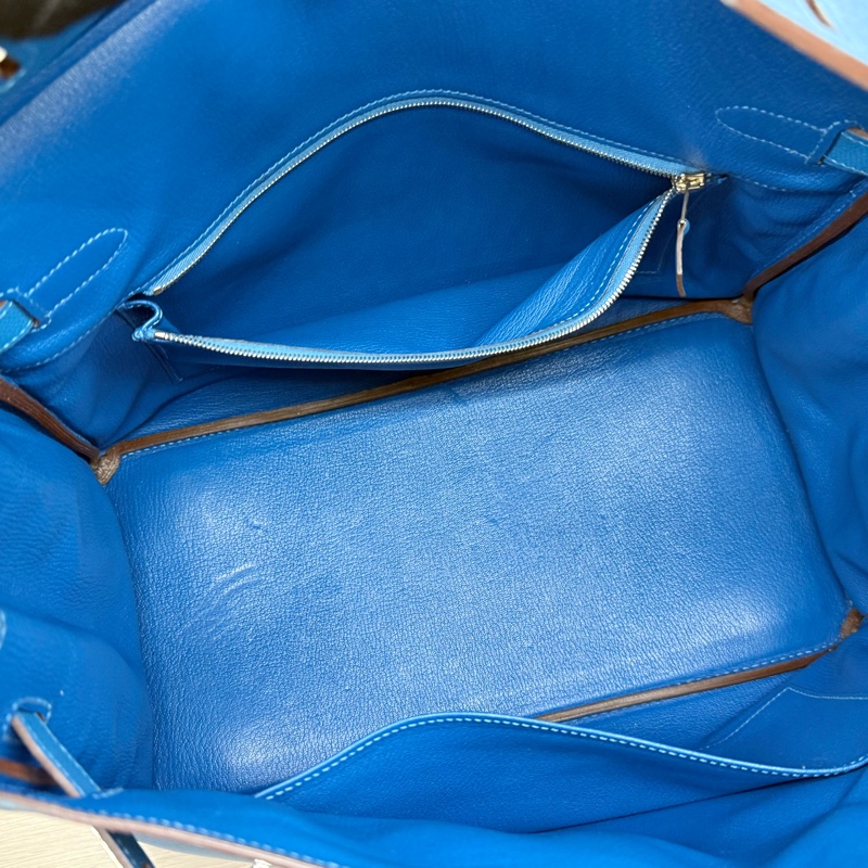 HERMES 💙B3坦桑尼亞藍EPSOM皮Birkin35cm-18