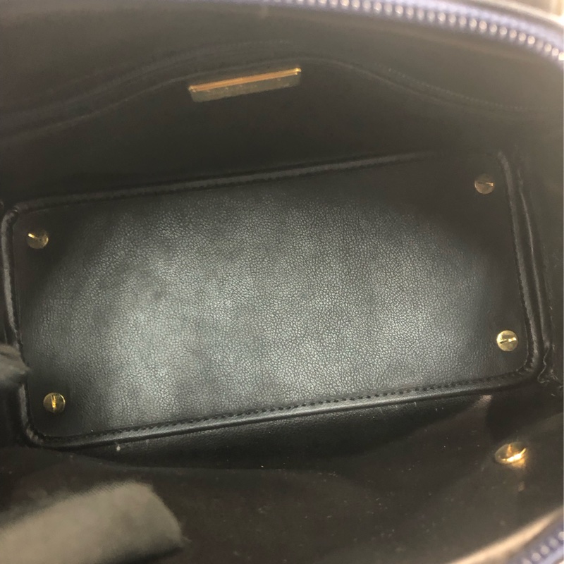 Dior 藍色中古2 Way 全皮小方手提袋 XC333-16