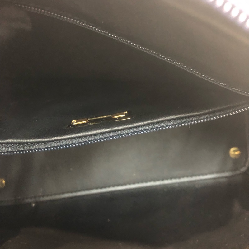 Dior 藍色中古2 Way 全皮小方手提袋 XC333-17