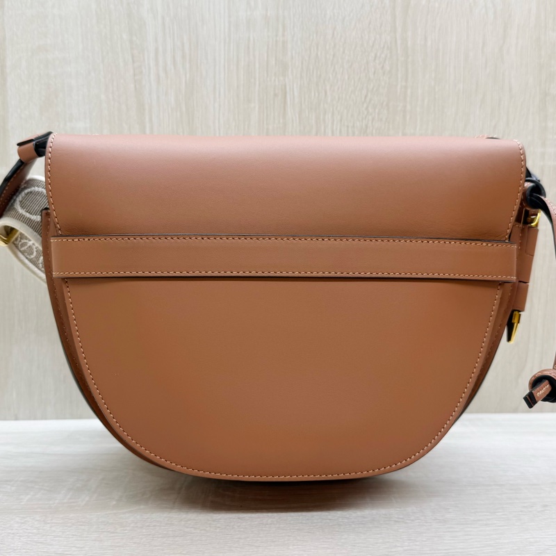 Loewe🤎棕色奶茶背帶小號GATE-14