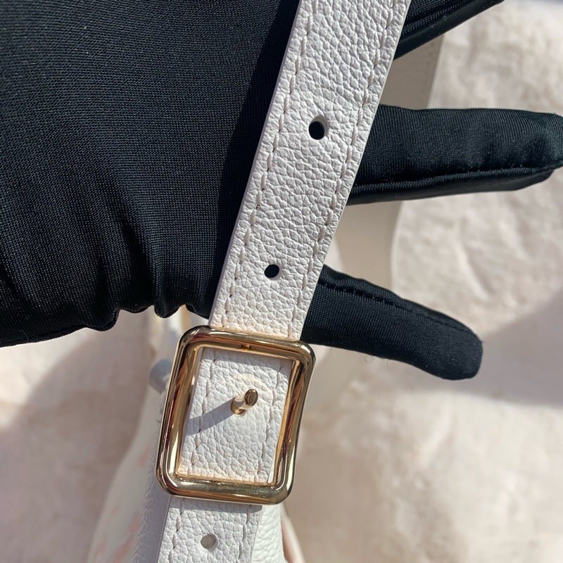 LV CARRY ALL 米白拼粉紅 XC335-7