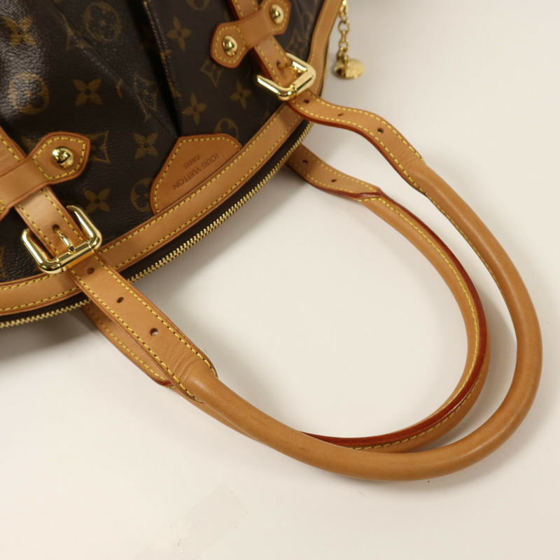 LOUIS VUITTON Monogram Tivoli GM金扣肩背袋-7