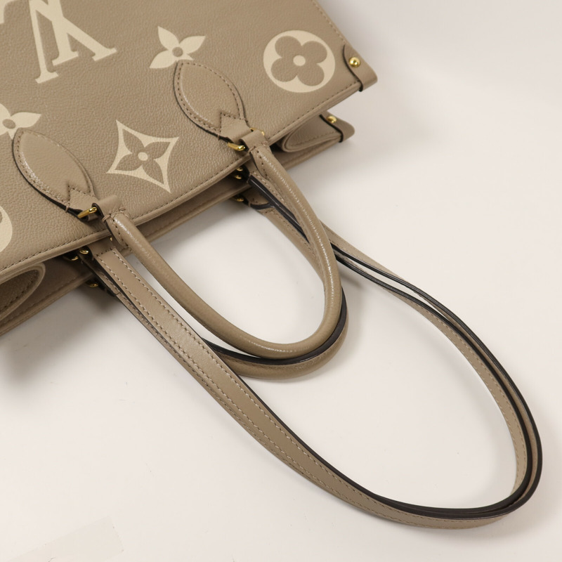 LOUIS VUITTON Monogram Empreinte OnTheGo MM金扣手挽肩背兩用袋-6