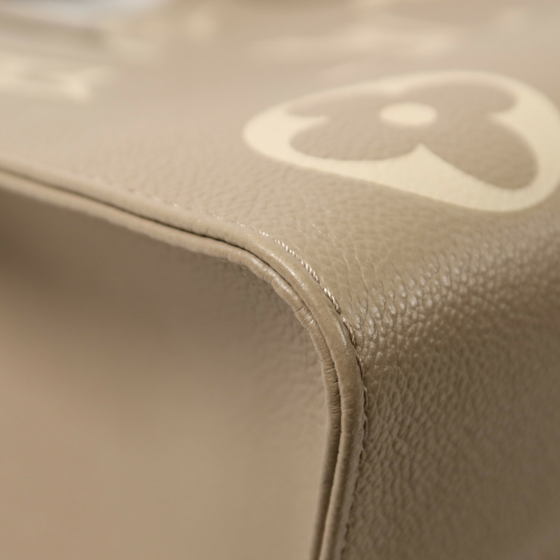 LOUIS VUITTON Monogram Empreinte OnTheGo MM金扣手挽肩背兩用袋-9