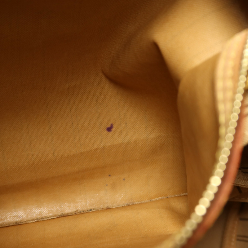 LOUIS VUITTON Monogram Neverfull MM金扣手挽袋-15