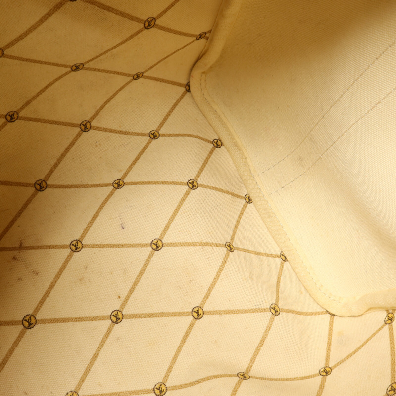 LOUIS VUITTON Damier Azur Tahiti Summer Trunk Speedy Bandouliere 30金扣手挽肩背兩用袋-15