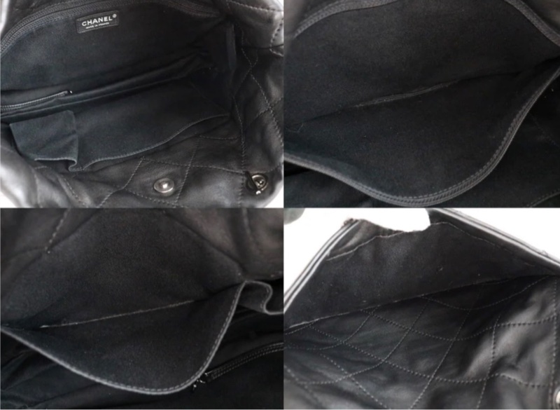 「JL精品代購」9新 Chanel 香奈兒羊皮托特 手提/肩背包-9