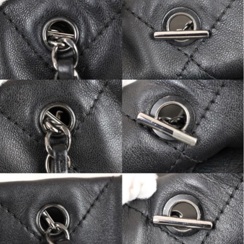 「JL精品代購」9新 Chanel 香奈兒羊皮托特 手提/肩背包-12