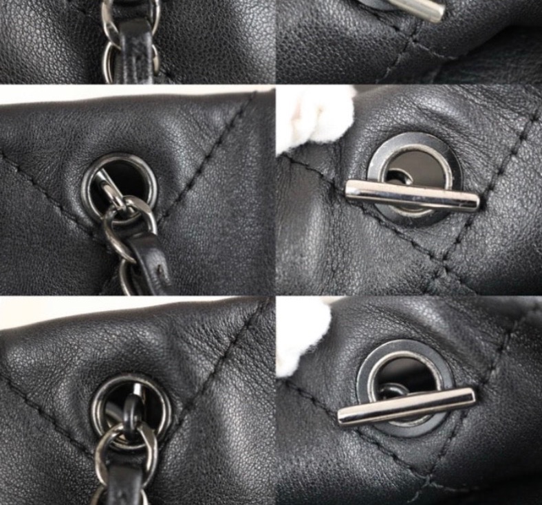 「JL精品代購」9新 Chanel 香奈兒羊皮托特 手提/肩背包-15