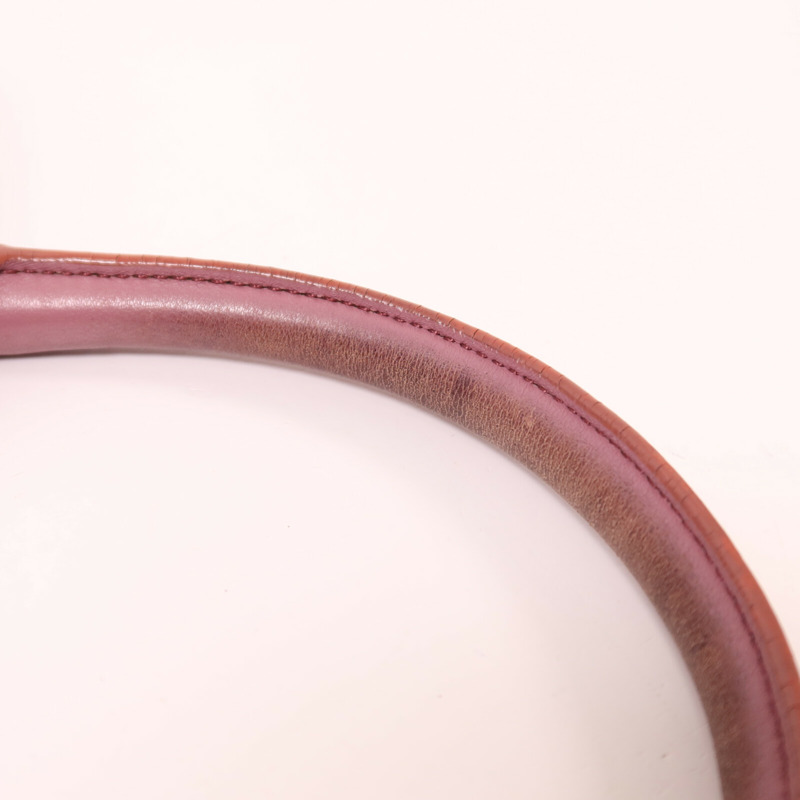 Miu Miu 羊皮皮革Shoulder Bag銀扣手挽肩背兩用袋-17