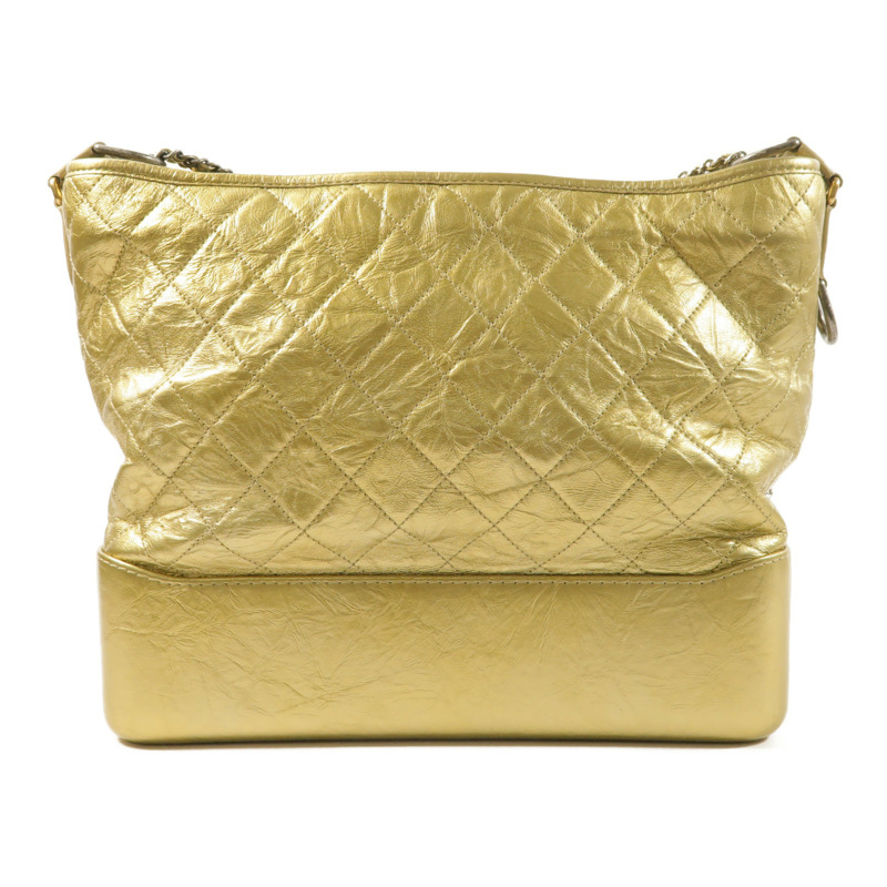 CHANEL 牛皮皮革Gabrielle Large鏈帶肩背袋-1