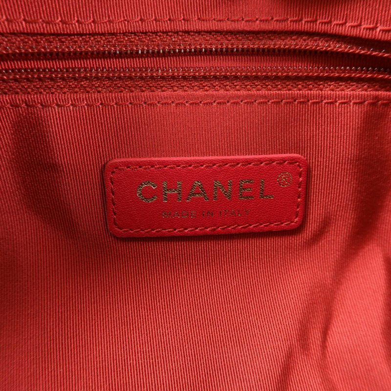 CHANEL 牛皮皮革Gabrielle Large鏈帶肩背袋-6