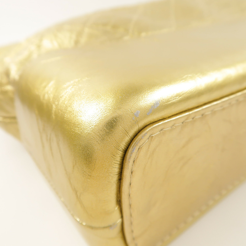 CHANEL 牛皮皮革Gabrielle Large鏈帶肩背袋-12